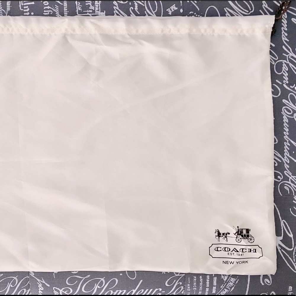 Brand New COACH Dust Bag with Drawstring